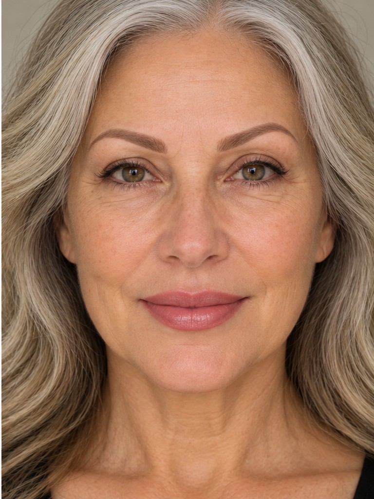 Brow and lip renewal, after